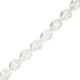 Czech Pinch beads 5x3mm Crystal ab 00030/28701